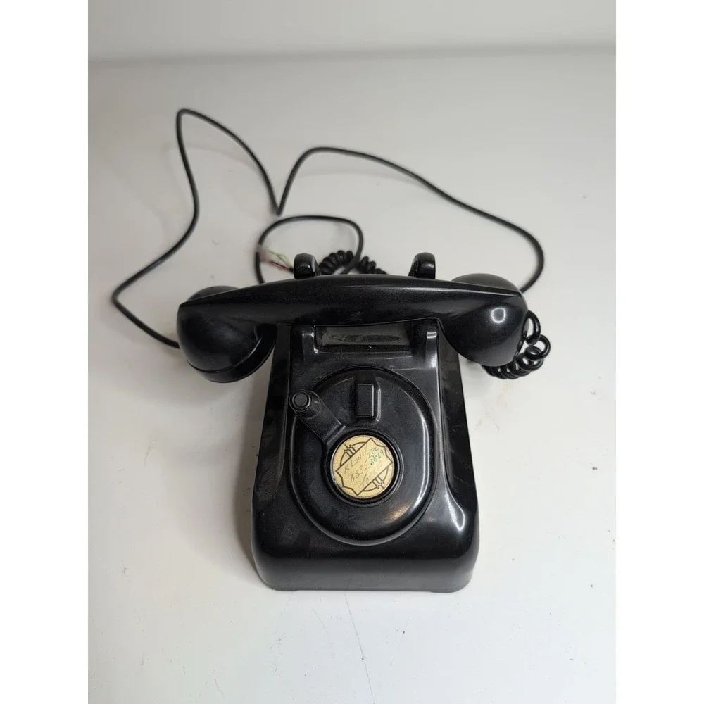Vintage Leich Magneto Hand Crank Telephone 901c 8 59 R469
